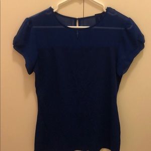 Blue blouse from express